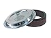 K&N Replacement Air Filter w/Chrome Lid: High Performance, Premium, Washable, Replacement Engine Filter: Filter Height: 4.5 In, Shape: Round, CE-1501