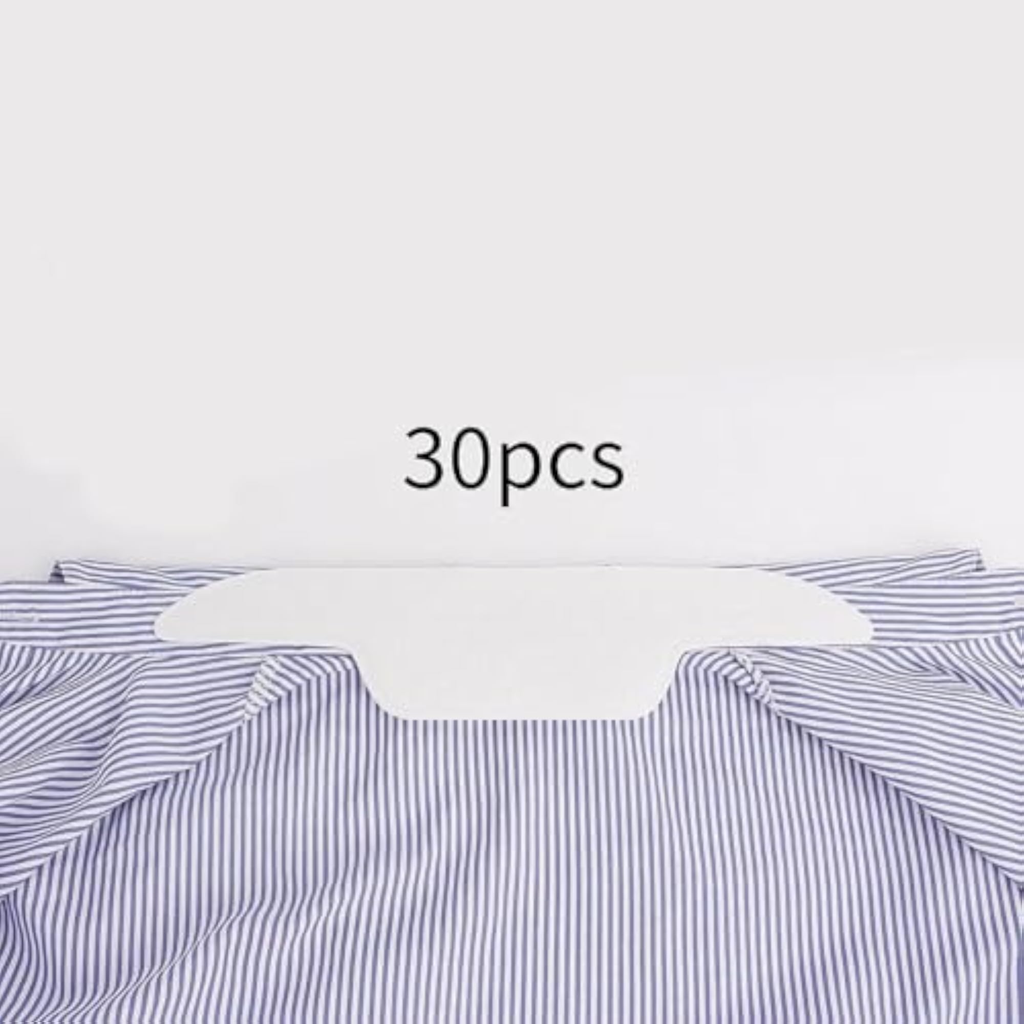 30 Pieces Neck Collar Sweat Pads, Invisible Protectors