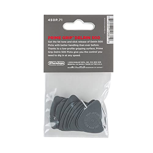 Dunlop 450P071 Médiators Delrin 500 Prime Grip 0,71mm sachet de 12 - Les Beatles, Paul McCartney, John Lennon, RIngo Starr, George Harrison Dunlop 450P071 Médiators Delrin 500 Prime Grip 0,71mm sachet de 12 – Image 6