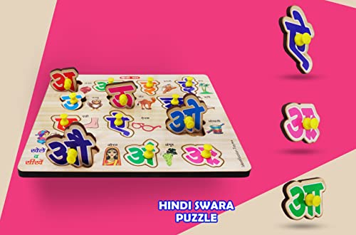 Image of Lefan Wooden Puzzle Numbers Counting 1 to 10 Picture Learning Educational Board for Kids Puzzle for Creative Kids knob Educational Learning Wooden Puzzle Board for Kids