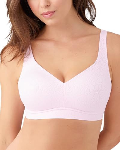 Image of Wacoal Women's Inside Job Unlined Full Coverage Wire Free Bra, 852345