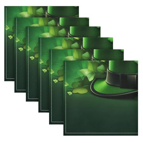 Servilletas de Tela para Día de San Patricio Pack 6 miniatura 2