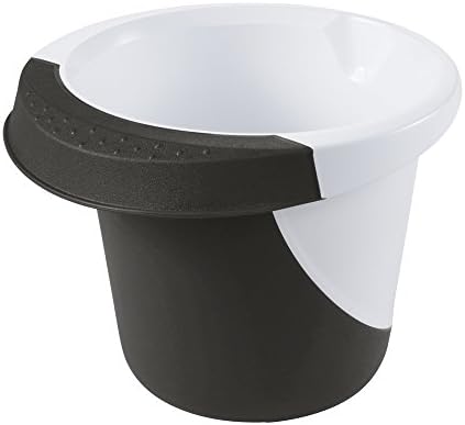 keeeper Mixing Bowl, Anti-Slip Design, 3.5 Litre, Carlotta, Graphite Grey