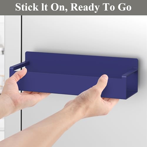 image for HuggieGems 6 Pack Magnetic Spice Rack Organizer for Refrigerator and O