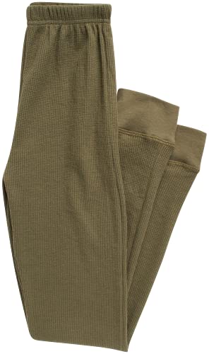 ONLY BOYS’ Thermal Underwear Set – 2 Piece Waffle Knit Top and Long Johns (2T-16)4