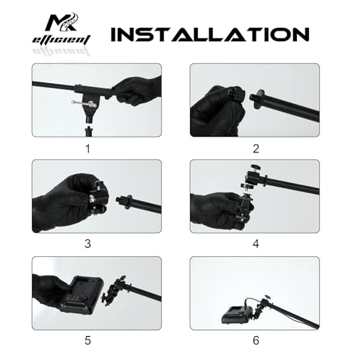 Image of Tattoo Light,Tattoo Supplies and Equipment,Polarized LED Tattoo Work Light,Video Lighting for Video Recording,144 Lighting Beads, can be Controlled by Remote Control