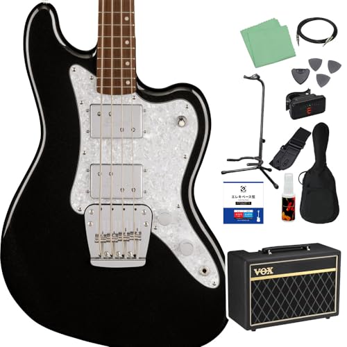 Squier by Fender Paranormal Rascal Bass HH Metallic Black x[X S12_Zbg yVOXAvtz XJ 30C` V[gXP[ XNC[/XNCA