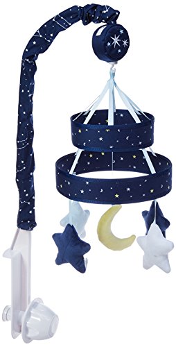 Ivanka Trump Stargazer Collection: Baby Mobile Crib Mobile Musical Mobile - Galaxy Star Mobile in Blue