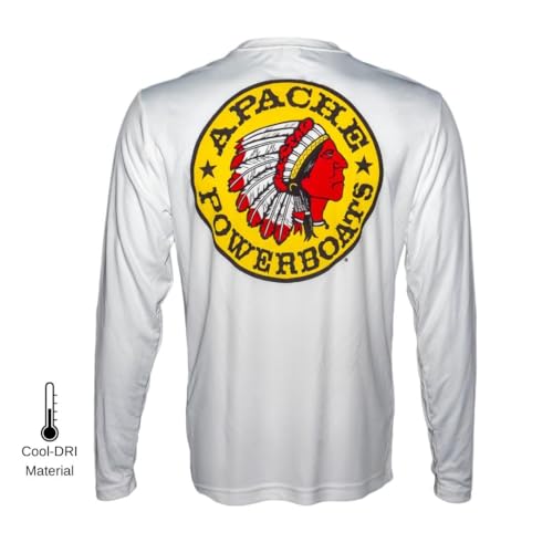 Represent'n Apache Performance Long Sleeve Shirt | White 2XL2