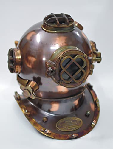 NAUTICAL COLLECTION Decorative Divers Helmet Solid Steel & Aluminum Scuba Diving Helmet 18