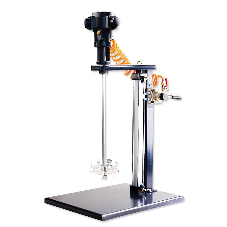 Mélangeur vertical en acier inoxydable robuste avec système de levage automatique 90 cm