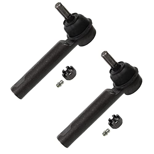 Image of Detroit Axle - 8pc Front End Kit for 2009-2013 Toyota Corolla 2009-2014 Matrix, 2010 2011 2012 Driver and Passenger Side 2 Lower Control Arms 2 Outer Tie Rods 2 Inner Tie Rods 2 Sway Bars Replacement