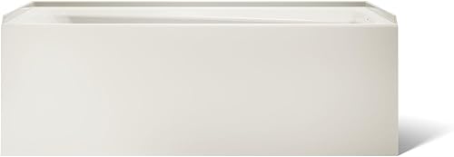 Miniatura 4 de Kohler K-26071-RA Irvine - Bañera de alcoba (60 "x 32"), con drenaje a la derecha, color blanco