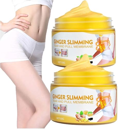 Crema rassodante e rassodante per la pancia, Crema allo zenzero, Rassodante, Liftante e Modellante, Idratante per cosce, pancia e glutei