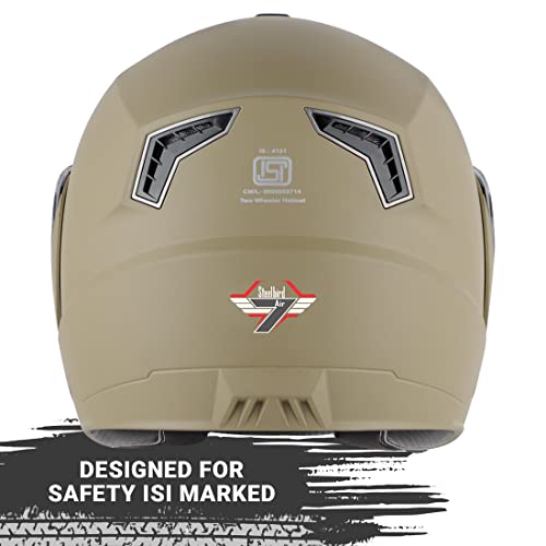 Image of Steelbird SBA-7 7Wings ISI Certified Flip-Up Helmet for Men and Women