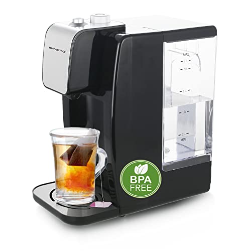 Emerio WD-118981 Turbo Heißwasserspender, 2,2 Liter, heißes Wasser in nur 5 Sekunden, 2600 Watt,...