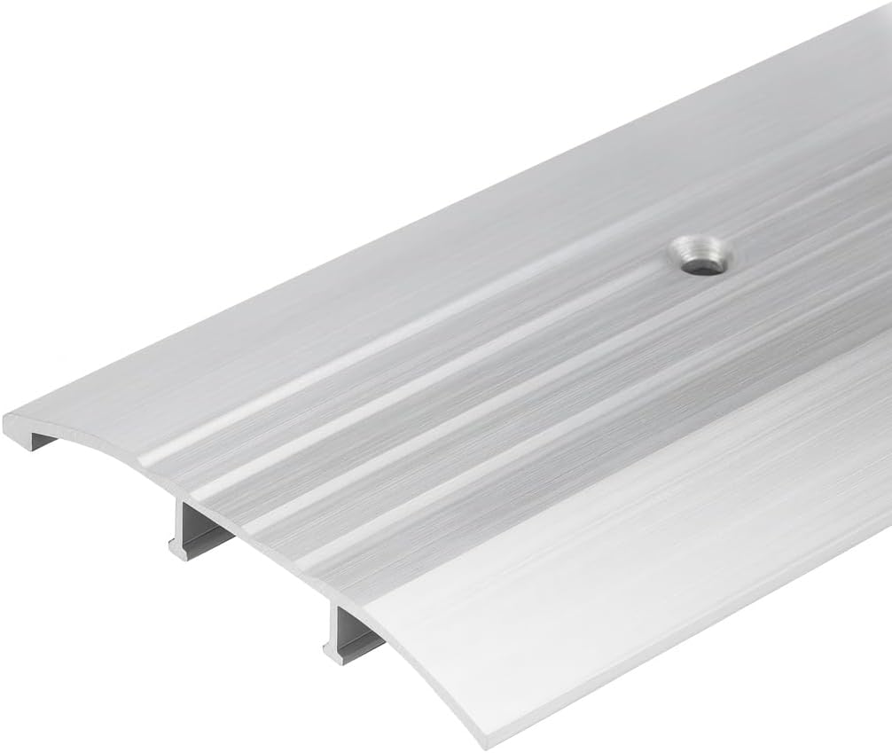 4 FT - 4" Wide x 1/2" High Fluted Aluminum Threshold (48 3/4" Long)