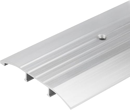 3 pies - 4 pulgadas de ancho x 12 pulgadas de alto umbral de aluminio estriado (36 pulgadas de largo)