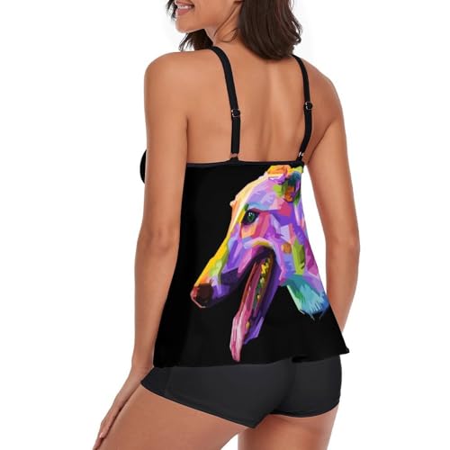 Tankini de galgo para mujer que evita rozaduras en la playa 4