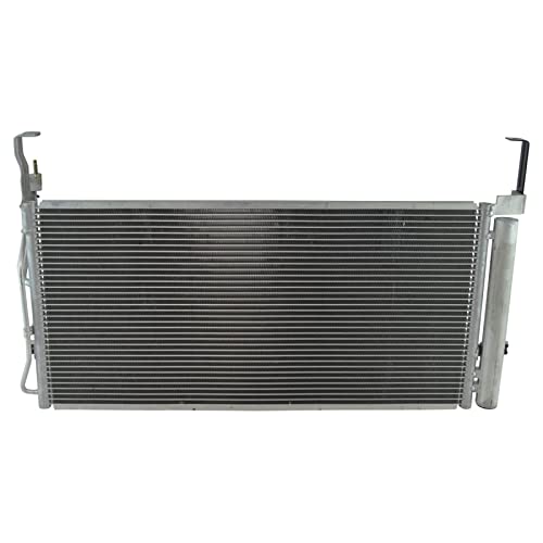 Image of TRQ A /C Condenser and Receiver Drier Assembly Compatible with 2001-06 Hyundai Santa Fe
