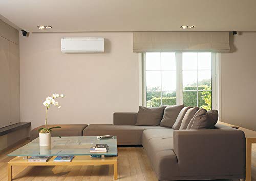Mitsubishi 12,000 Btu 1 Ton Cooling Heating - Ductless Mini Split Wall Mounted Air Conditioning System 115V - 17 Seer #TOP3