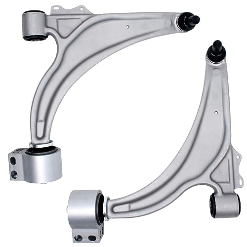 Image of Detroit Axle - 4pc Front Struts Control Arms for Buick 2012 2013 2014 2015 2016 2017 Verano, Struts with Coil Spring & Spring Seat Lower Control Arms w /Ball joint Replacement Suspension Struts Shocks