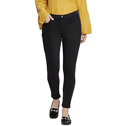 Image of GO COLORS Soft Cotton Blend Printed Jeggings Ankle Length for Women| Breathable, Mid Rise