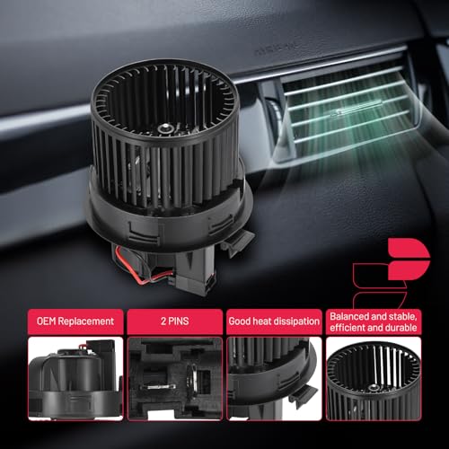 Image of BDFHYK AC Heater Blower Motor Fan Compatible with Nissan 2018-2023 Kicks, 2020-2023 Versa All Engine,HVAC Blower Motor Assembly Replacement for 27226-5RB1A 272265RB1A PM4963