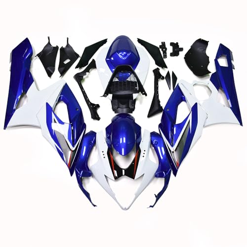 DFMT Motorcycle Injection Fairing Kit Fit for Suzuki GSXR1000 2005 2006 K5 05 06 GSX-R1000 2005-2006 gsxr 1000 Plastic ABS Bodywork Cowling Set - Blue & White
