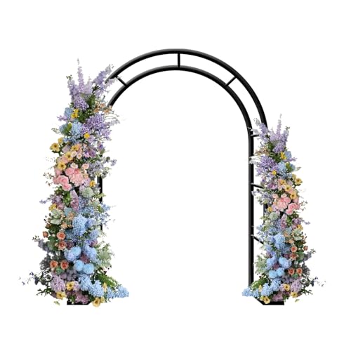 Support de vignes de roses pour arche de jardin solide noir