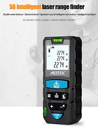 fantaxi Telêmetro digital a laser portátil de mão 100 m Régua eletrônica infravermelha inteligente d