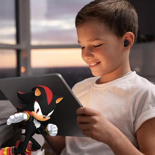 Image of Sakar - Wireless Earbuds Sonic, True Wireless Bluetooth Earbuds with Active Noise Cancelling, in-Ear Headphones with Charging Case, Shadow