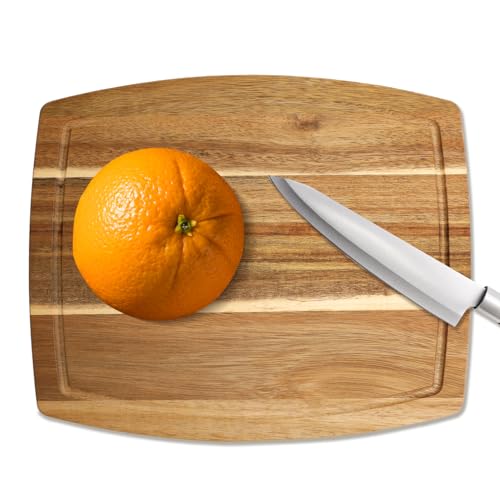 Comparison: 8 Bit Cutting Board 7 MTOPHLS Acacia Wood Small Cutting Board for Kitchen, 8 x 6 Inch Thick Wooden Chopping Board Serving Boards with Deep Juice Grooves for Meat, Cheese, Vegetables, Bread, and Charcuterie