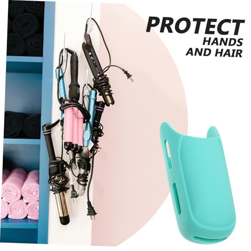 Mikinona 4pcs Cubiertas de Silicona para Plancha de Pelo miniatura 3