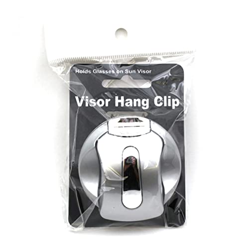 Car Visor Sunglasses Clip (Silver) #TOP7