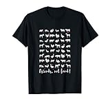Vegan Essen Veganer Tierfreund Tierschutz Spruch T-Shirt