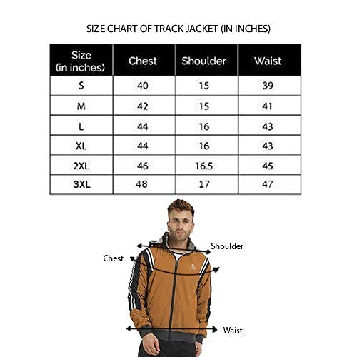 Image of CHKOKKO Men's Hooded Full Zipper Reversible Jackets for Athletics Jogging Gym and Sports