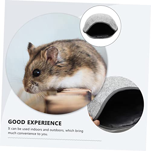 Balacoo 2 Pçs Confortável Cama Cinza Dobrável De Descanso Flexível Em Multifuncional Brincando Cães