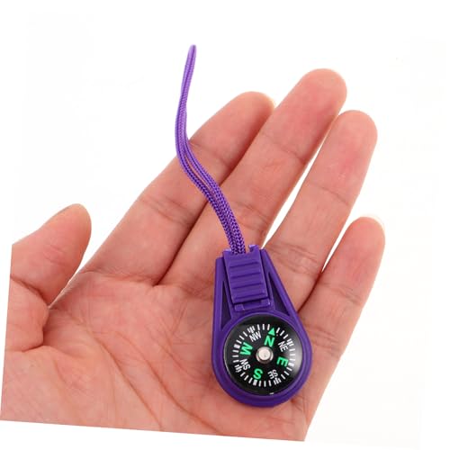 Brújula portátil con cordón 50 piezas miniatura 4