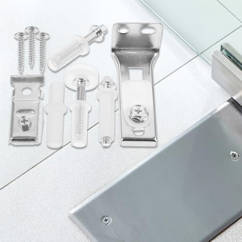 Kit de Reparación para Herrajes de Puertas Abatibles: Pivotes Superiores y Guía para Puertas Empotrables, para Armarios y Mejoras del Hogar miniatura 5