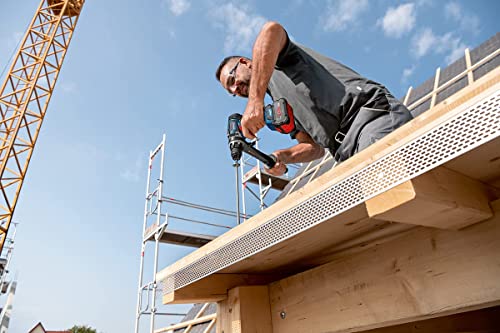 Bosch Professional BITURBO Akku-Schlagbohrschrauber GSB 18V-150 C (max. Drehmoment 150 Nm, inkl. 2x ProCORE18V 8.0 Ah Akku, Ladegerät GAL 1880, Connectivity-Modul, in L-BOXX 136) – Bild 5