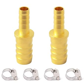 Metaland Brass Hose Barb Reducer, 5/8