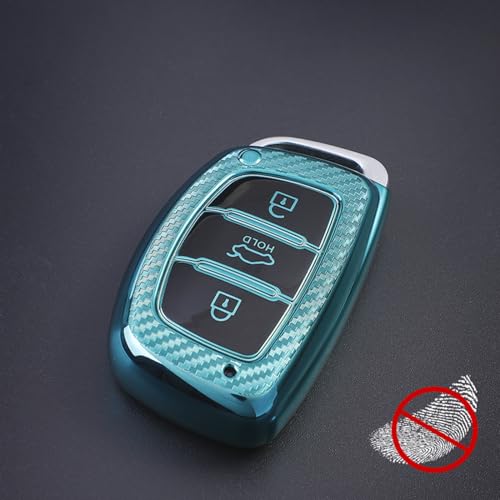Funda para llave de coche Hyundai con 3 botones para Tucson Sonata y Elantra 6