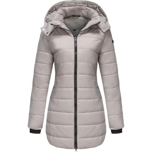 Veste matelassée amovible avec fermeture éclair vêtement d'extérieur