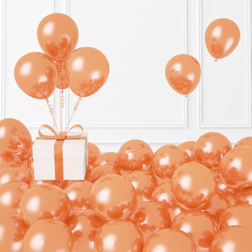 Image of KALOR Champagne Gold Balloons,100 Pcs 5 Inch Mini Matte Latex Balloons for Balloon Garland Arch, Birthday Decoration, Wedding Party, Baby Shower Decorations