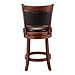 Ball & Cast Swivel Counter Height Barstool 24 Inch Seat Height Cherry Set of 1