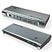 Produktbild WAVLINK Thunderbolt 3 Dockingstation mit 60 W Stromversorgung für MacBook Pro und bestimmte Windows-Notebooks, Dual 4K-Video-Ausgang (DisplayPort und HDMI), 4 x USB 3.0, Gigabit Ethernet, 3,5 mm Audio