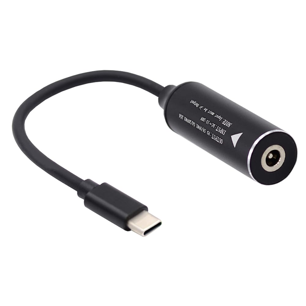Cable USB-C a DC Jack 4.0x1.3mm xiwai de carga para portátil y teléfono 8