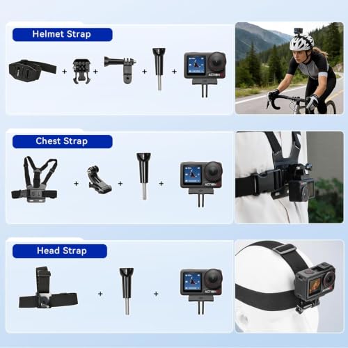 Image of DJI Osmo Action 5 Pro Waterproof Action Camera Bundle, 1 /1.3 inch Sensor