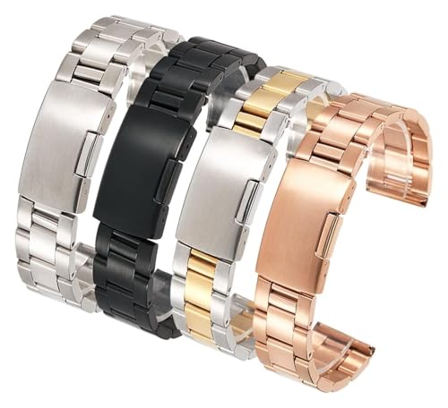Bracelet de montre de remplacement en acier pour réparer votre fermoir cassé